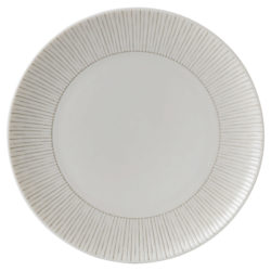 ED Ellen DeGeneres for Royal Doulton Taupe Stripe 21cm Plate